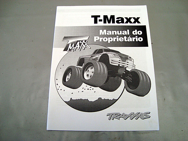 LIVRO: MANUAL DO PROPRIETÁRIO CARRO RC EXPLOSÃO T-MAXX